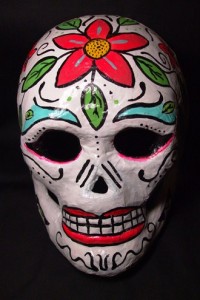 Flower Skull Mask